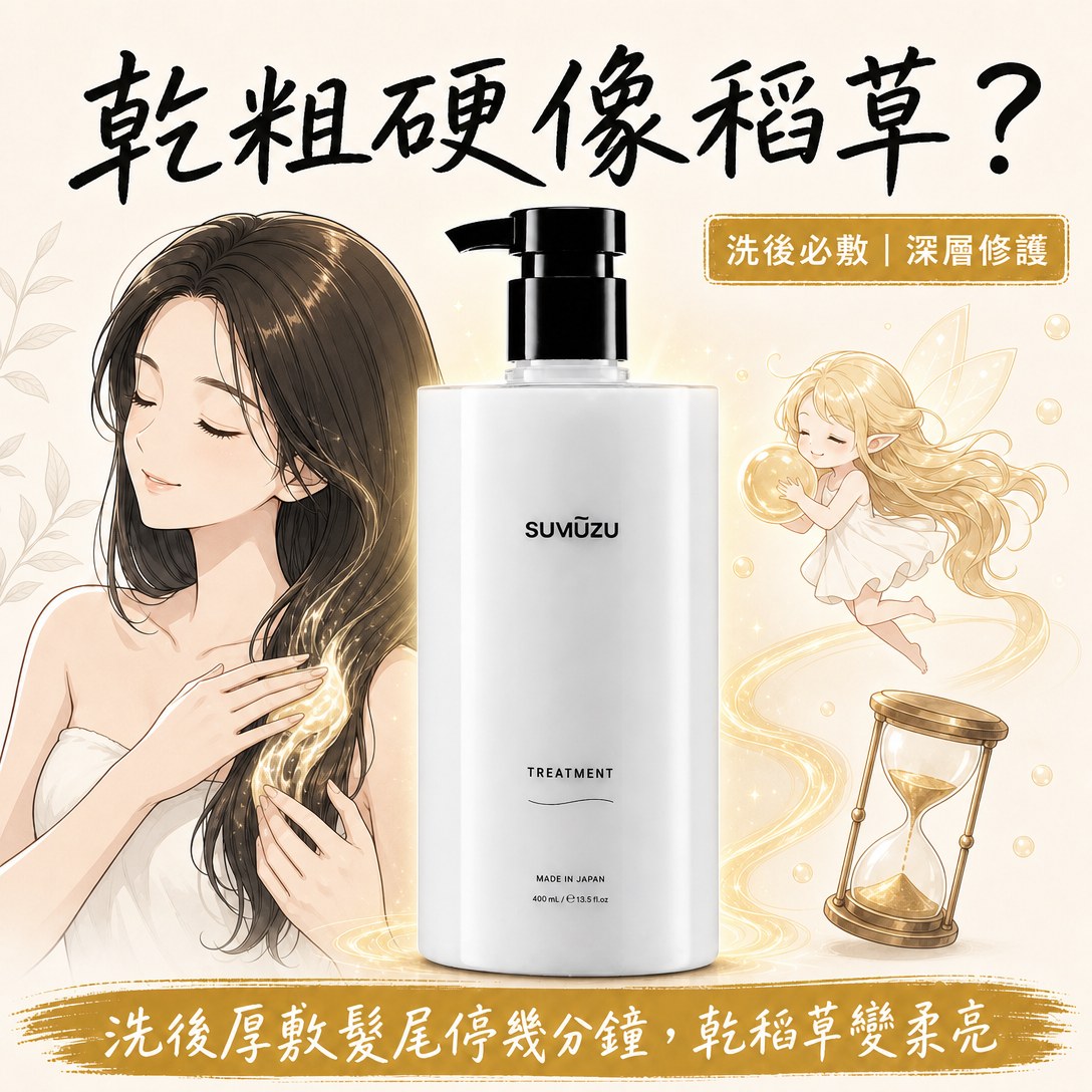 甦沐梓髮膜 SUMŪZU Treatment(400g)
