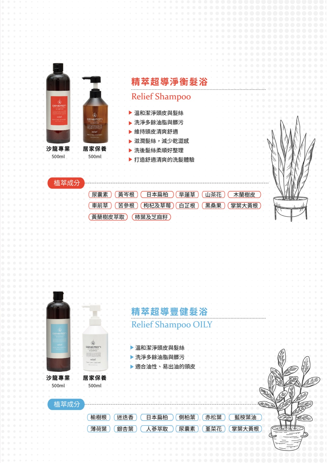 淨衡（乾／屑／敏）與豐健（油／掉）兩款差在哪，植萃成分一次看